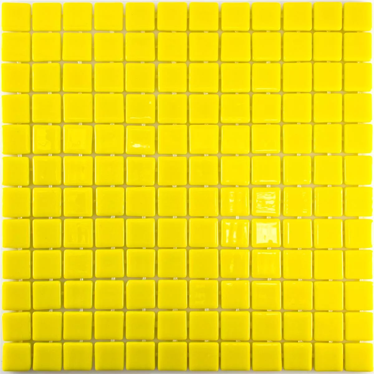 Staklo Pool Bazen Mozaik Pixley Žuta