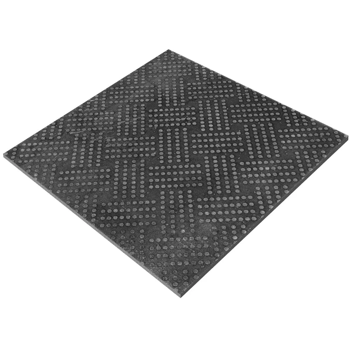 Podne Pločice Chicago Imitacija Metala Antracit R9 - 18,5x18,5cm Pattern 1