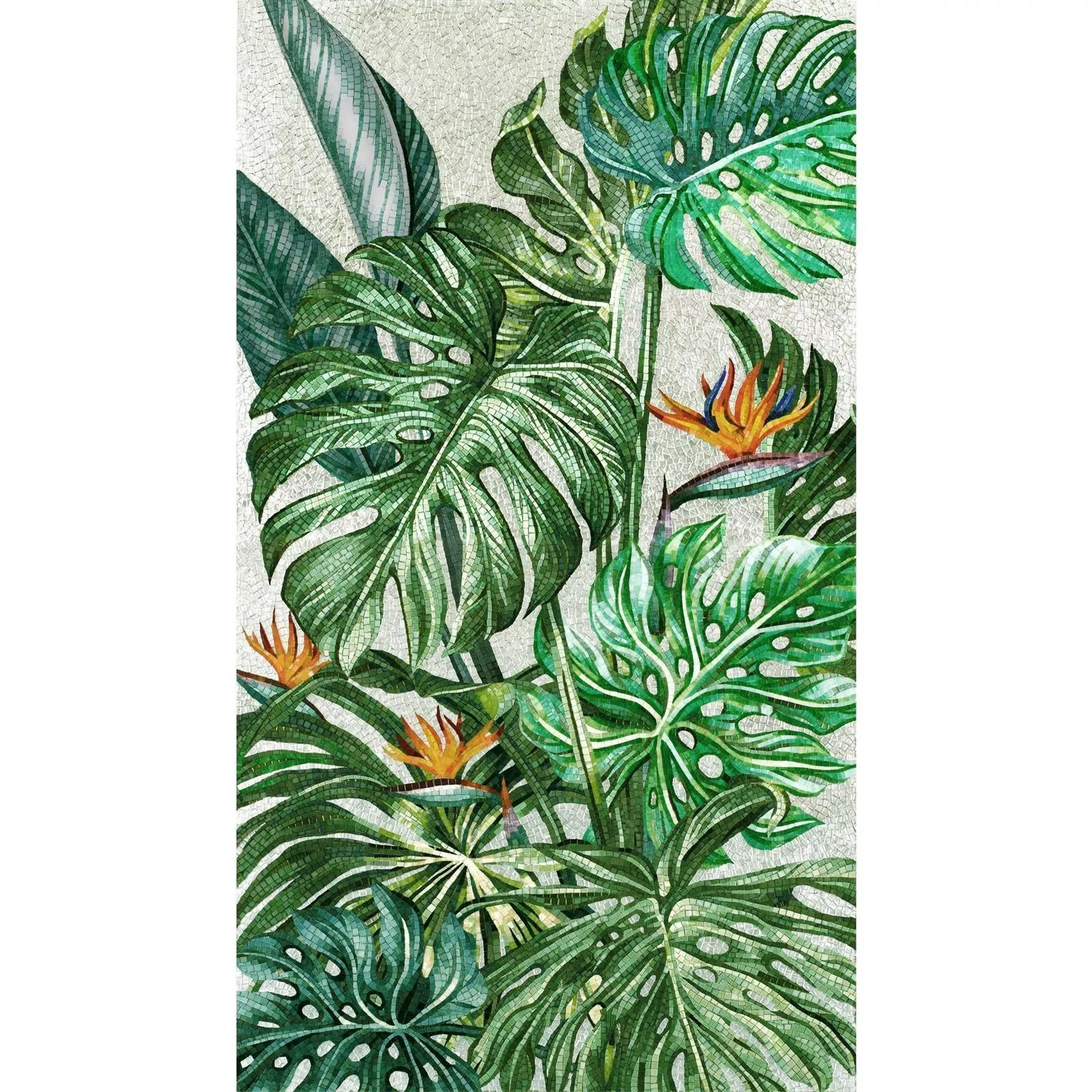 Mozaik Staklo Slika Greenenergy 120x240cm Mozaik Staklo Slika Greenenergy 120x240cm