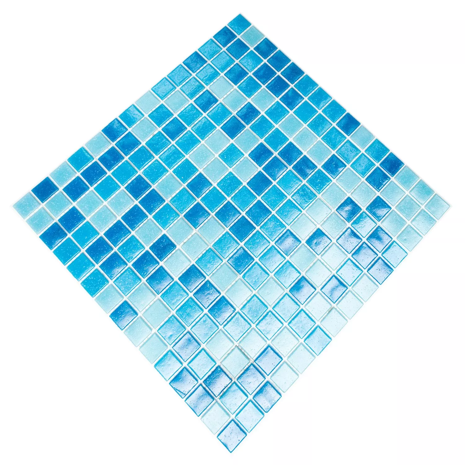 Uzorak Stakleni Mozaik Pločice Plava Mix