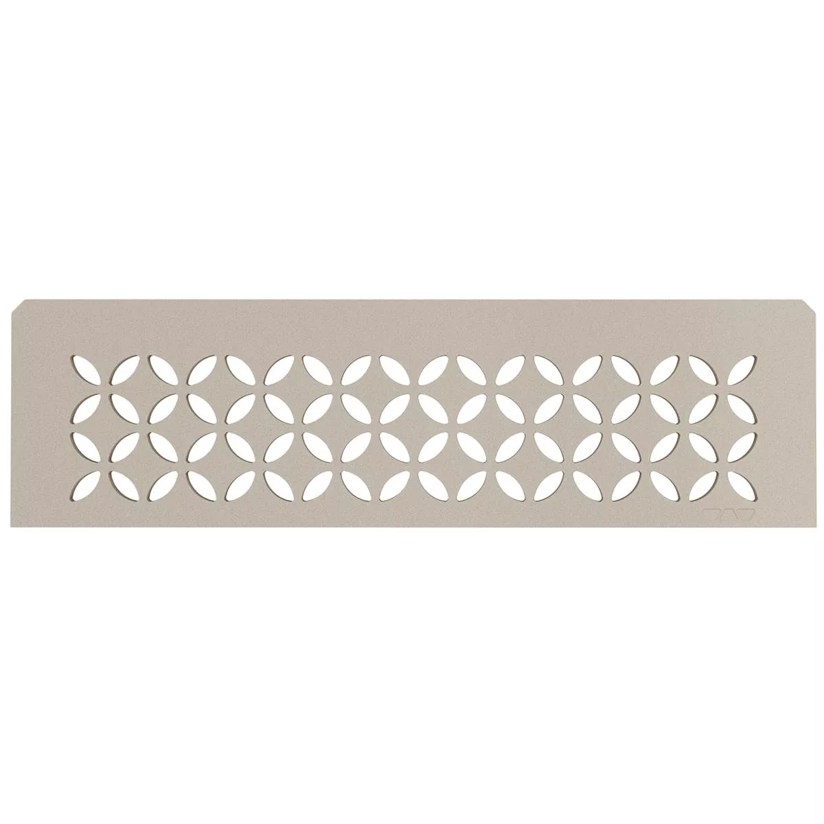 Zidna polica Schlüter pravokutna 30x8,7 cm cvjetni krem