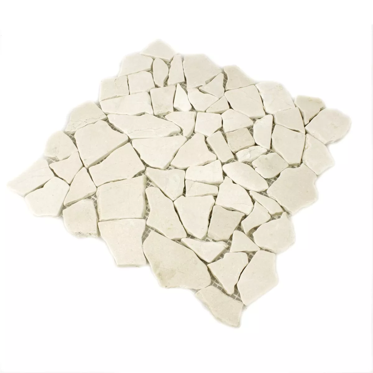Mozaik Pločice Lomljeni Mramor Botticino