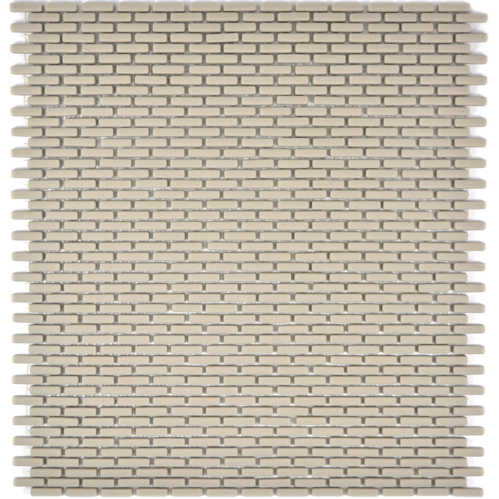 Stakleni Mozaik Pločice Kassandra Cream Brick Mat