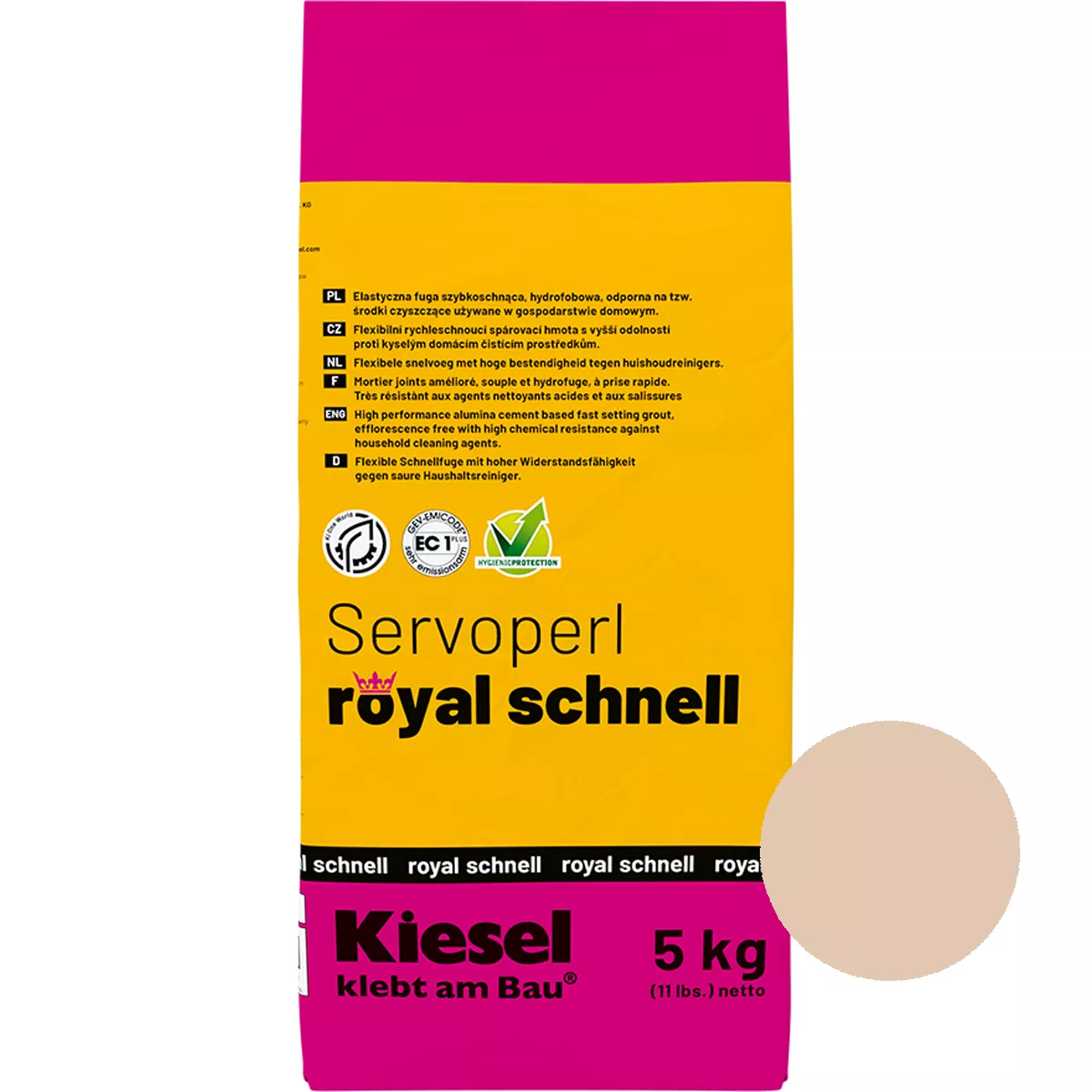 Masa za fuge Servoperl Royal Schnell Jura 5 kg